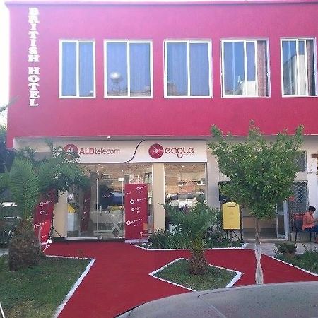 British Hotel Himare Bagian luar foto